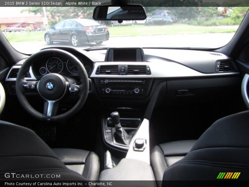 Alpine White / Black 2015 BMW 3 Series 320i Sedan