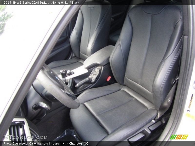 Alpine White / Black 2015 BMW 3 Series 320i Sedan