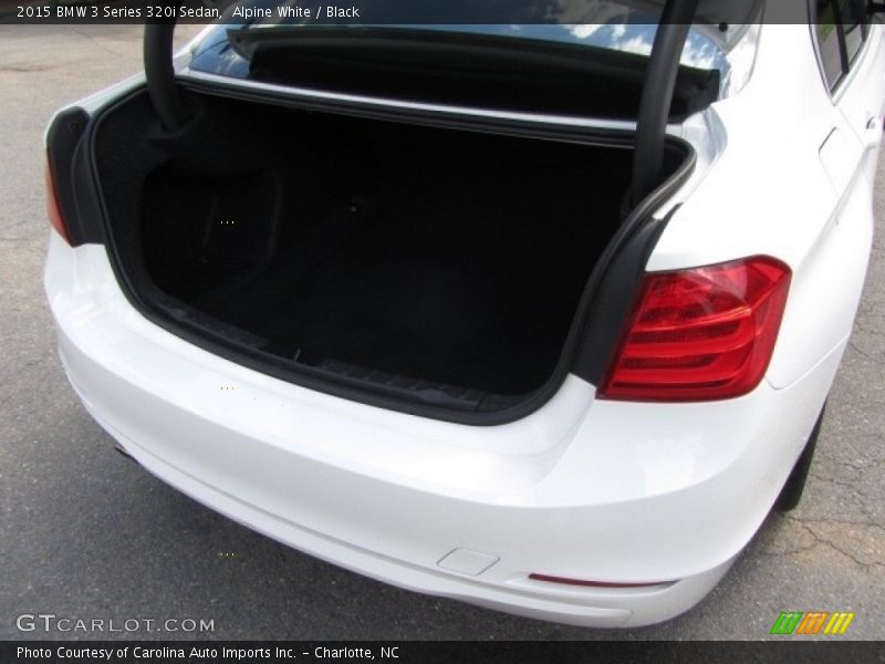 Alpine White / Black 2015 BMW 3 Series 320i Sedan