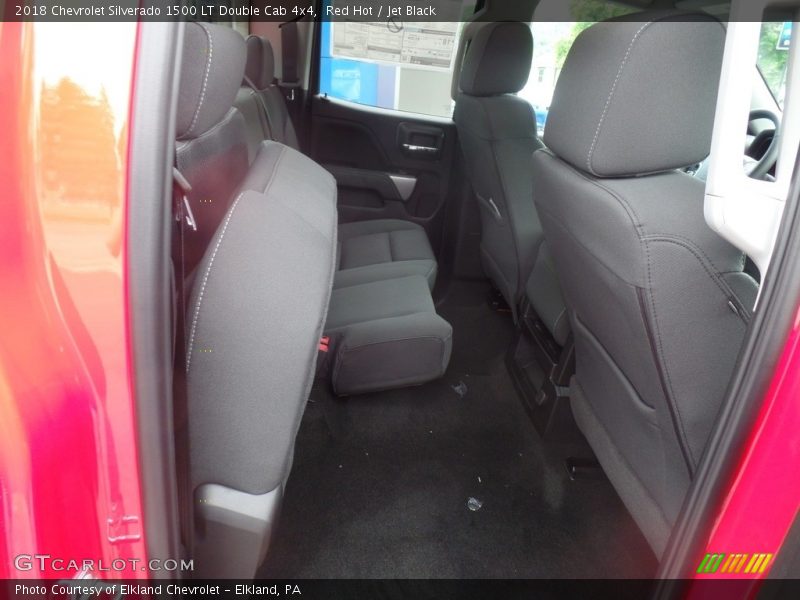 Red Hot / Jet Black 2018 Chevrolet Silverado 1500 LT Double Cab 4x4