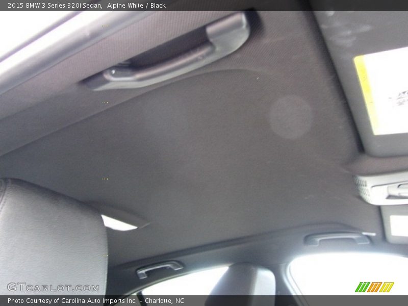 Alpine White / Black 2015 BMW 3 Series 320i Sedan