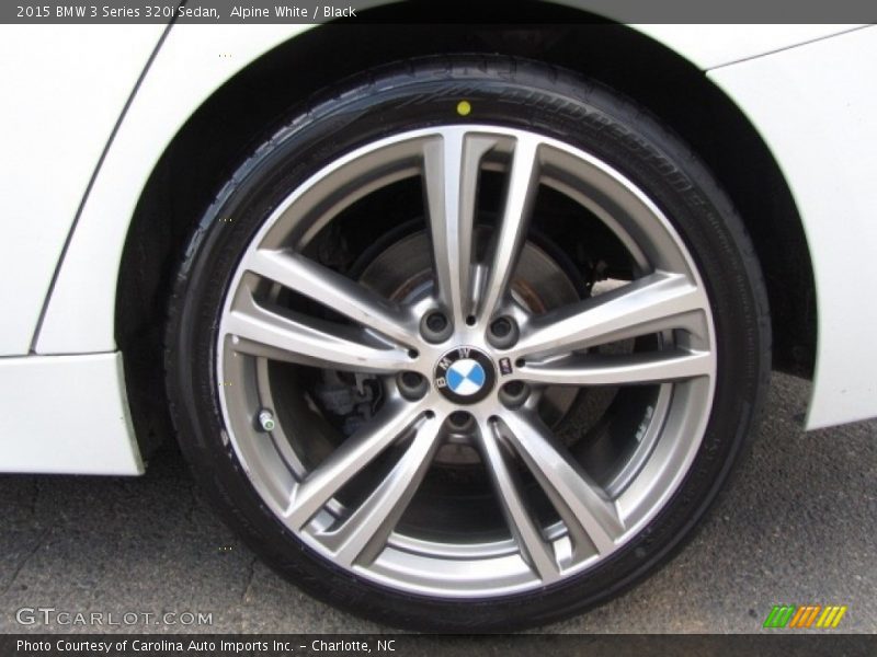 Alpine White / Black 2015 BMW 3 Series 320i Sedan