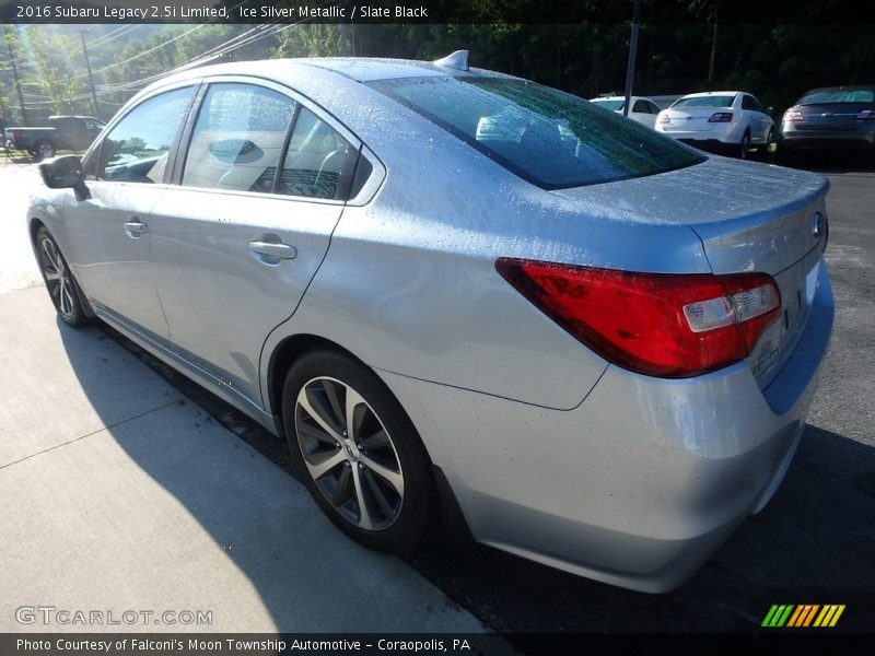 Ice Silver Metallic / Slate Black 2016 Subaru Legacy 2.5i Limited