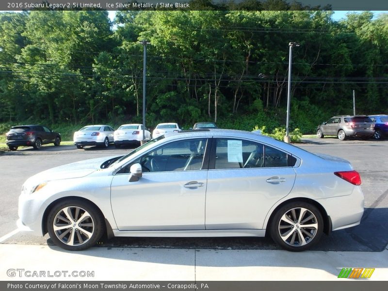 Ice Silver Metallic / Slate Black 2016 Subaru Legacy 2.5i Limited