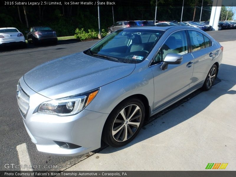 Ice Silver Metallic / Slate Black 2016 Subaru Legacy 2.5i Limited