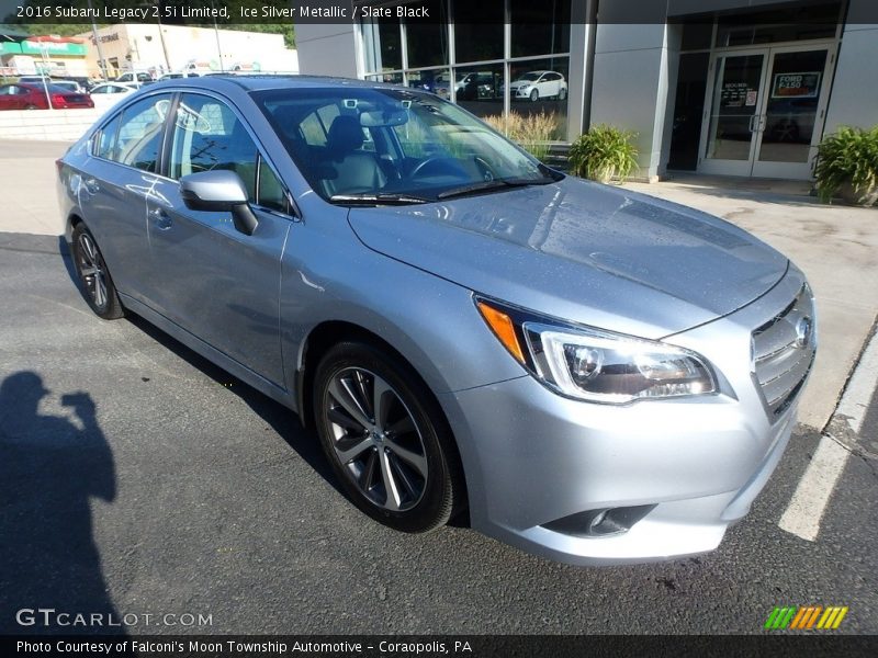 Ice Silver Metallic / Slate Black 2016 Subaru Legacy 2.5i Limited