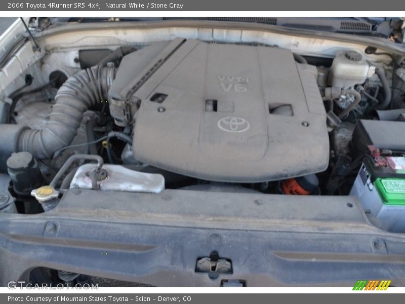 Natural White / Stone Gray 2006 Toyota 4Runner SR5 4x4