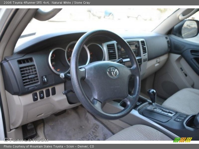 Natural White / Stone Gray 2006 Toyota 4Runner SR5 4x4