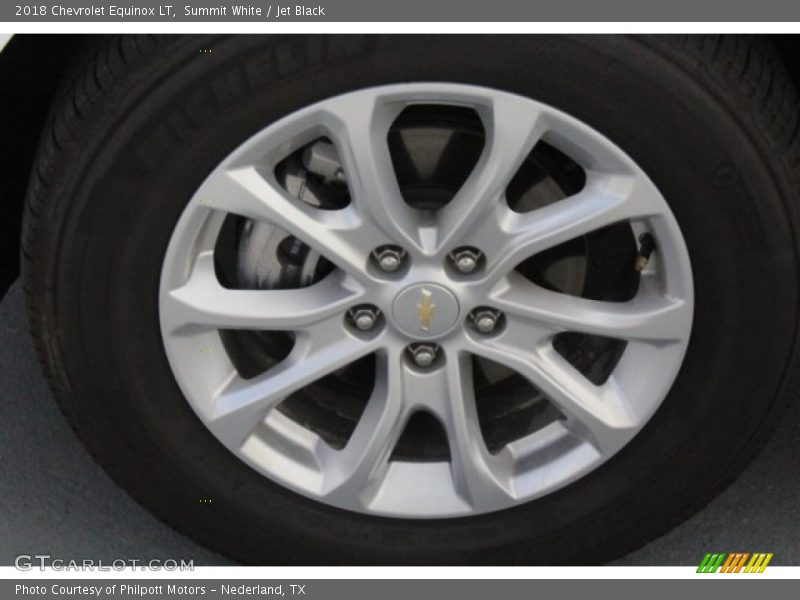 Summit White / Jet Black 2018 Chevrolet Equinox LT