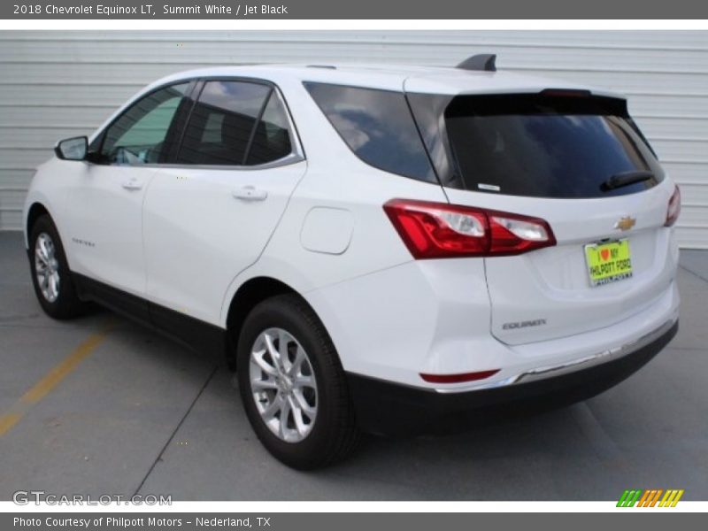 Summit White / Jet Black 2018 Chevrolet Equinox LT