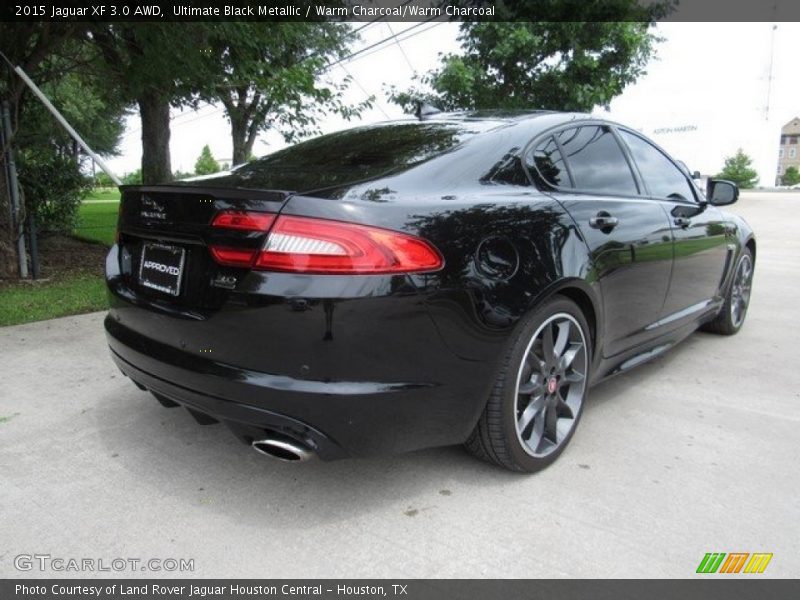 Ultimate Black Metallic / Warm Charcoal/Warm Charcoal 2015 Jaguar XF 3.0 AWD
