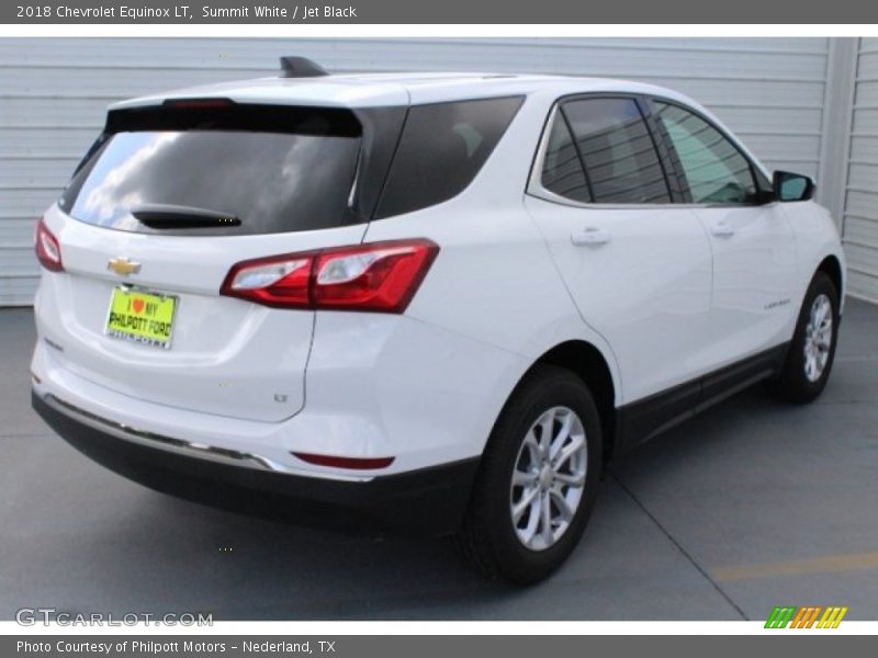 Summit White / Jet Black 2018 Chevrolet Equinox LT