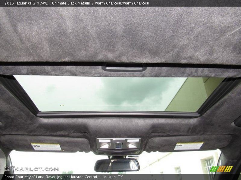 Ultimate Black Metallic / Warm Charcoal/Warm Charcoal 2015 Jaguar XF 3.0 AWD