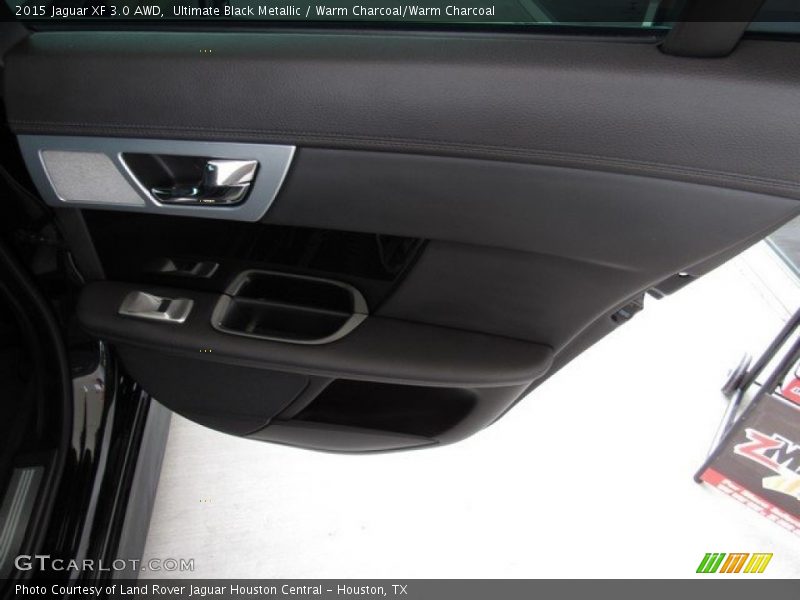 Ultimate Black Metallic / Warm Charcoal/Warm Charcoal 2015 Jaguar XF 3.0 AWD