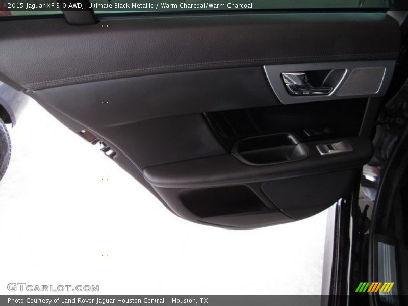 Ultimate Black Metallic / Warm Charcoal/Warm Charcoal 2015 Jaguar XF 3.0 AWD