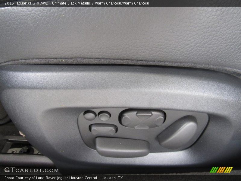 Ultimate Black Metallic / Warm Charcoal/Warm Charcoal 2015 Jaguar XF 3.0 AWD