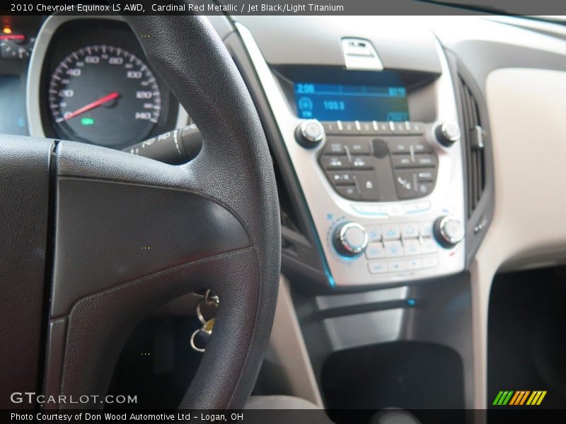 Cardinal Red Metallic / Jet Black/Light Titanium 2010 Chevrolet Equinox LS AWD