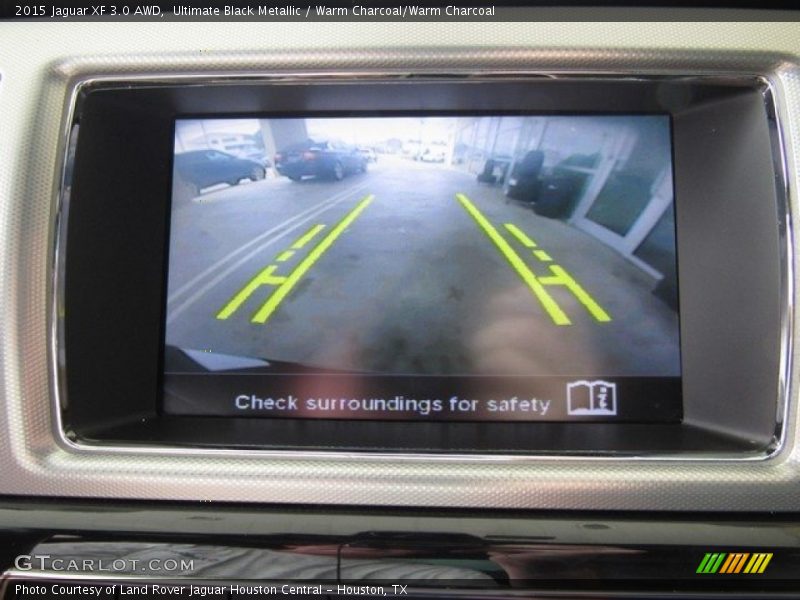 Ultimate Black Metallic / Warm Charcoal/Warm Charcoal 2015 Jaguar XF 3.0 AWD