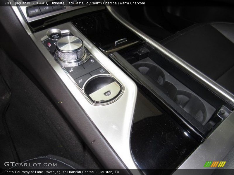 Ultimate Black Metallic / Warm Charcoal/Warm Charcoal 2015 Jaguar XF 3.0 AWD