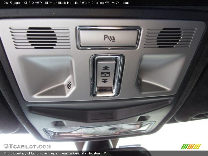 Ultimate Black Metallic / Warm Charcoal/Warm Charcoal 2015 Jaguar XF 3.0 AWD