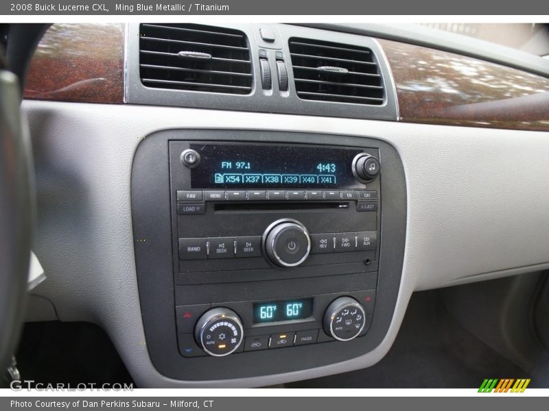 Ming Blue Metallic / Titanium 2008 Buick Lucerne CXL