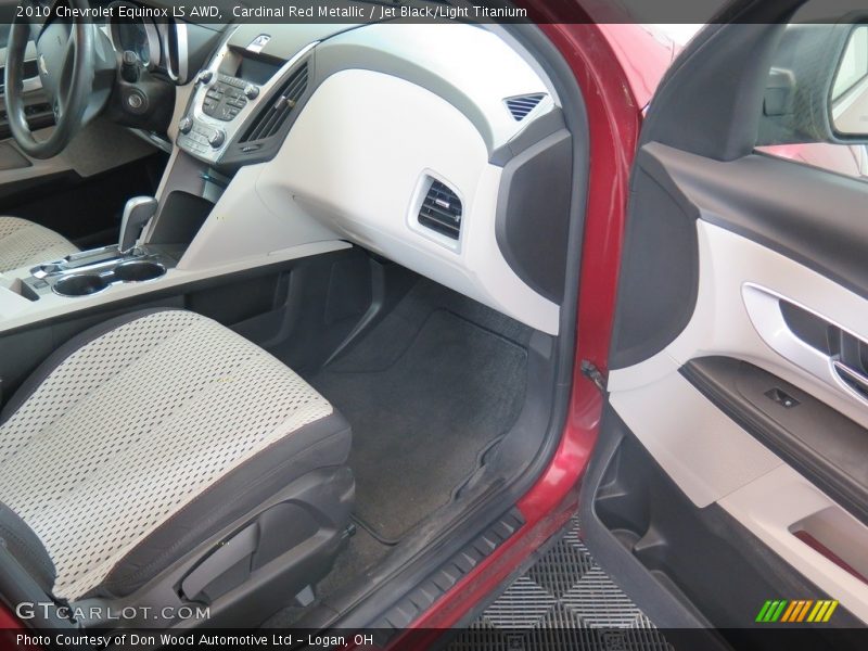 Cardinal Red Metallic / Jet Black/Light Titanium 2010 Chevrolet Equinox LS AWD