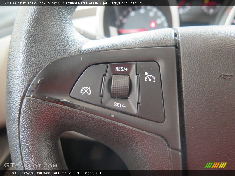 Cardinal Red Metallic / Jet Black/Light Titanium 2010 Chevrolet Equinox LS AWD