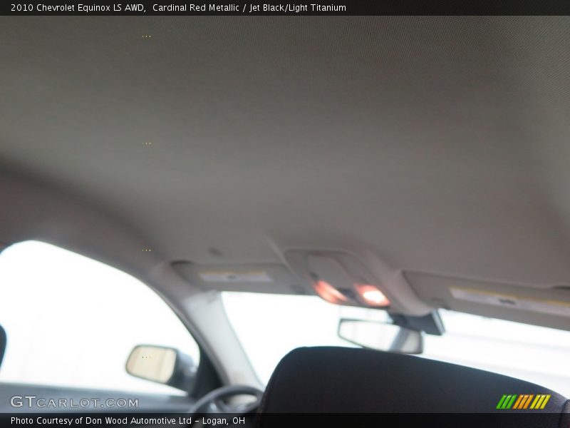 Cardinal Red Metallic / Jet Black/Light Titanium 2010 Chevrolet Equinox LS AWD