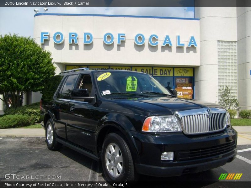 Black / Camel 2006 Lincoln Navigator Luxury