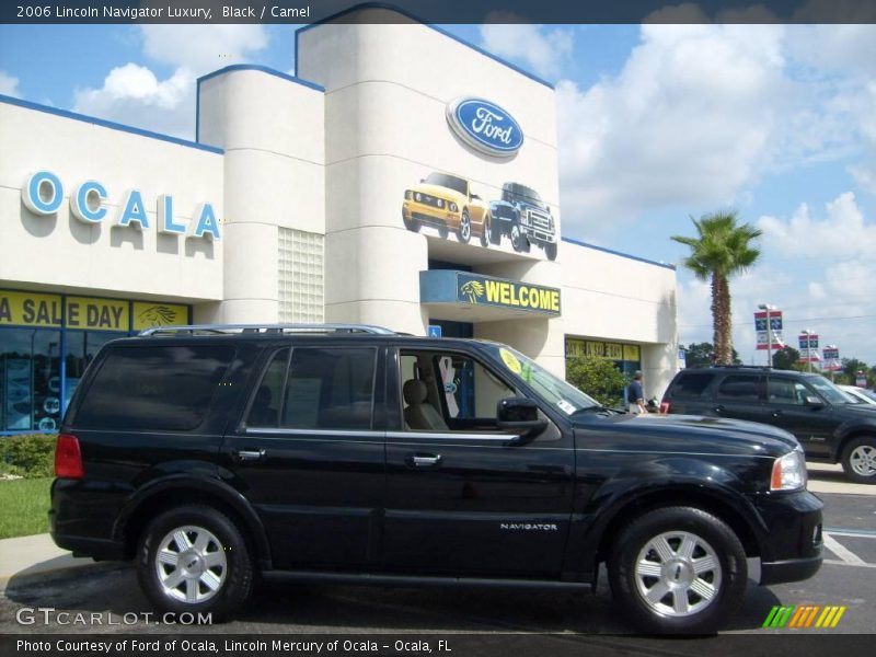 Black / Camel 2006 Lincoln Navigator Luxury