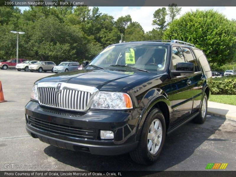 Black / Camel 2006 Lincoln Navigator Luxury