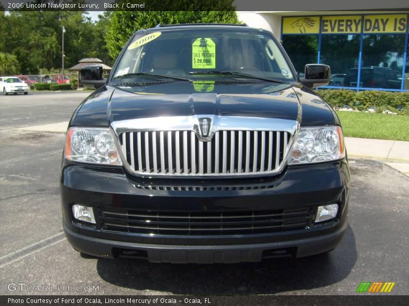 Black / Camel 2006 Lincoln Navigator Luxury