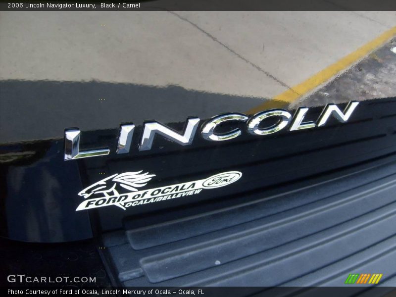 Black / Camel 2006 Lincoln Navigator Luxury