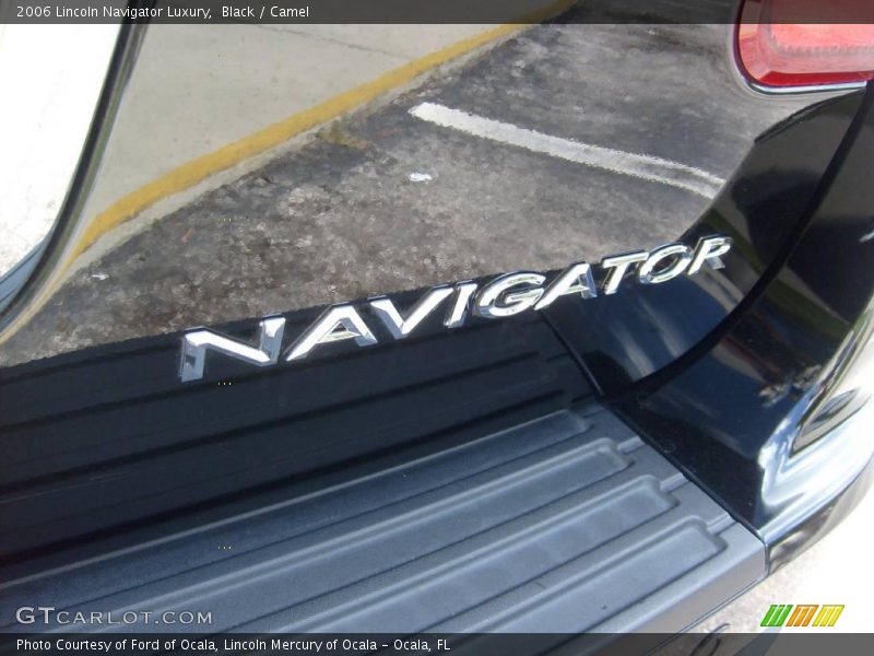 Black / Camel 2006 Lincoln Navigator Luxury