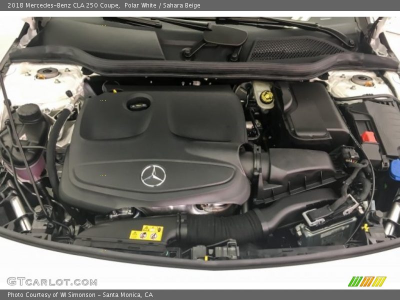 Polar White / Sahara Beige 2018 Mercedes-Benz CLA 250 Coupe