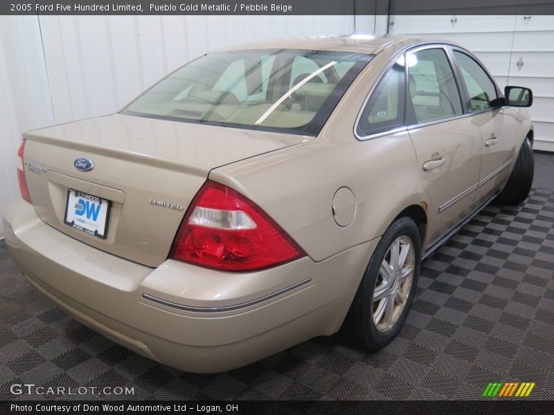 Pueblo Gold Metallic / Pebble Beige 2005 Ford Five Hundred Limited