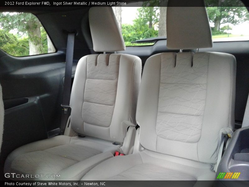 Ingot Silver Metallic / Medium Light Stone 2012 Ford Explorer FWD