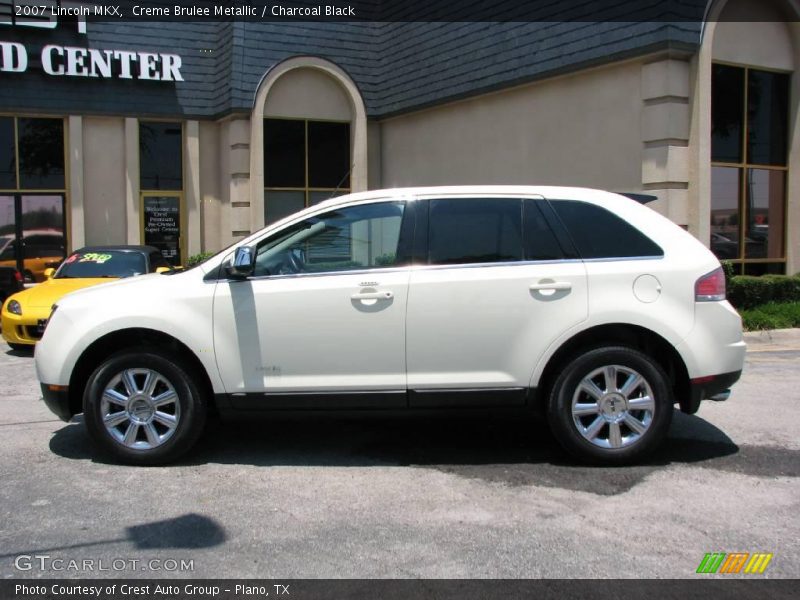 Creme Brulee Metallic / Charcoal Black 2007 Lincoln MKX