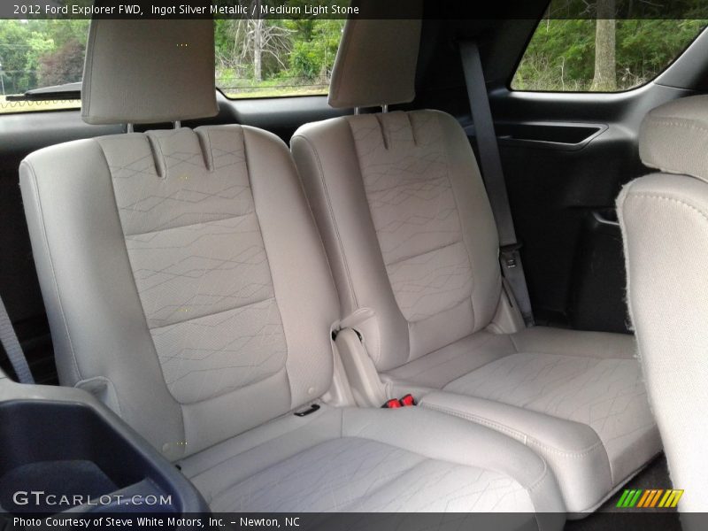 Ingot Silver Metallic / Medium Light Stone 2012 Ford Explorer FWD