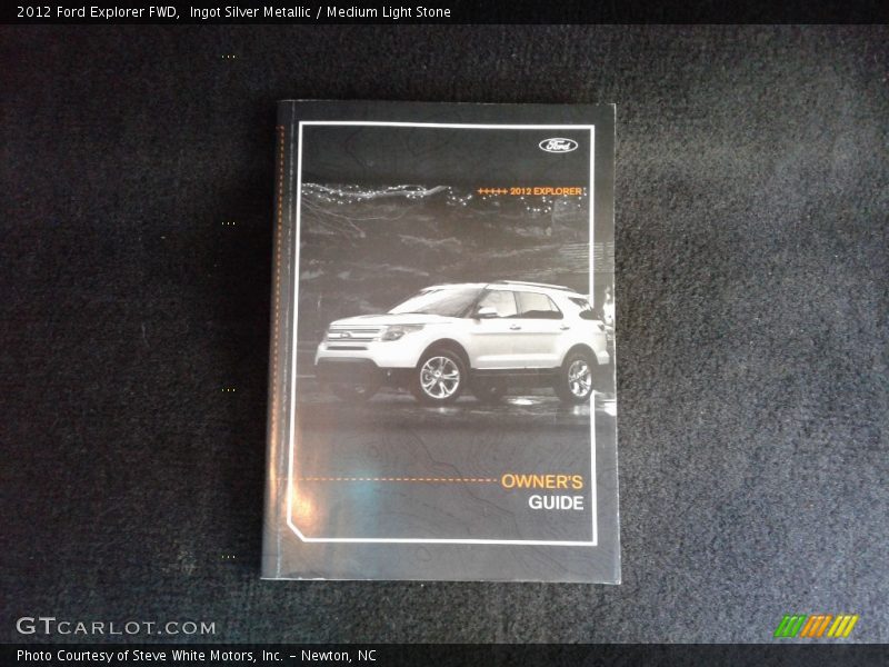 Ingot Silver Metallic / Medium Light Stone 2012 Ford Explorer FWD