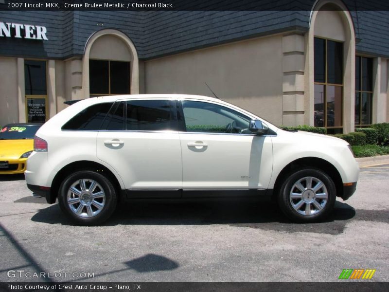 Creme Brulee Metallic / Charcoal Black 2007 Lincoln MKX