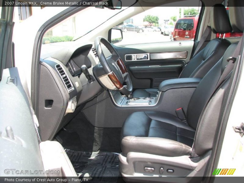 Creme Brulee Metallic / Charcoal Black 2007 Lincoln MKX