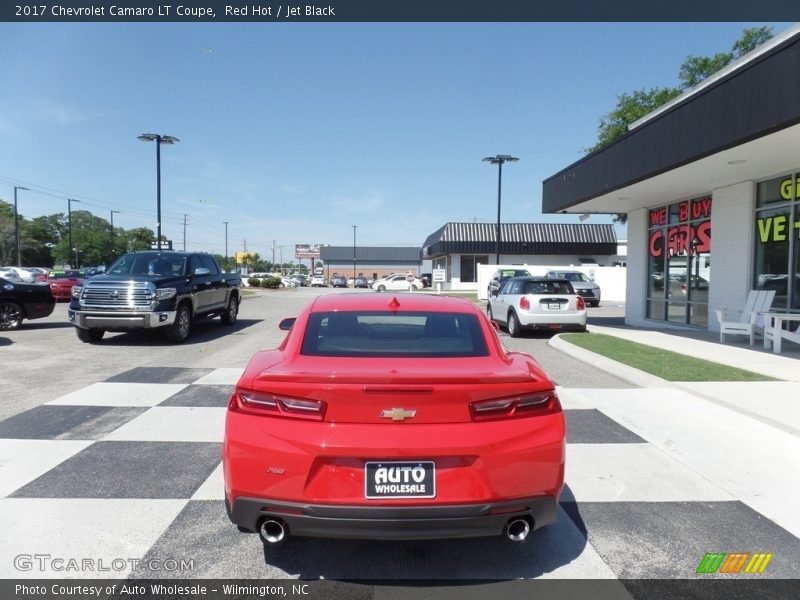 Red Hot / Jet Black 2017 Chevrolet Camaro LT Coupe