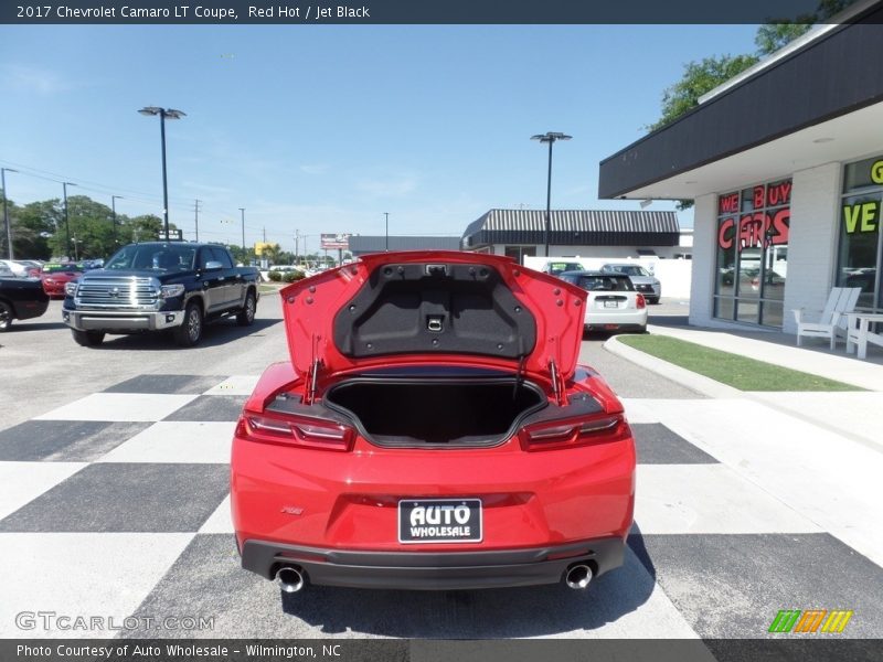 Red Hot / Jet Black 2017 Chevrolet Camaro LT Coupe