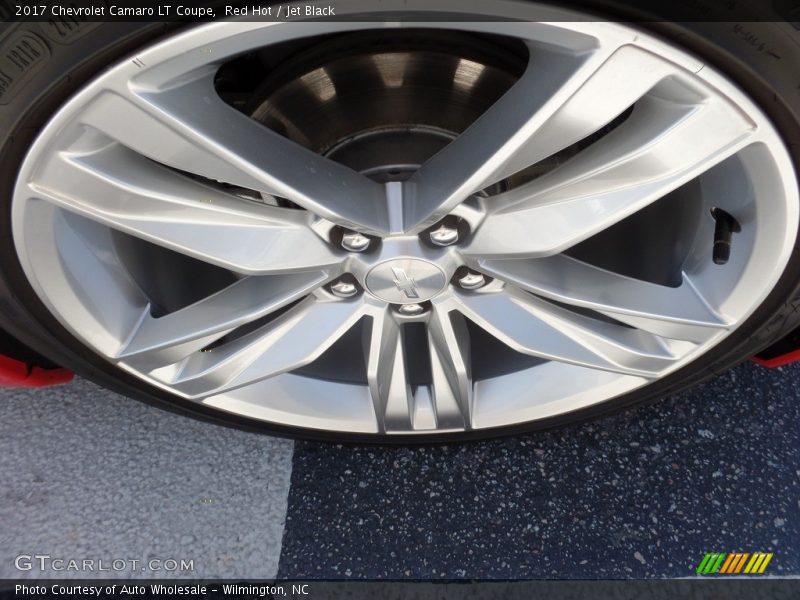 Red Hot / Jet Black 2017 Chevrolet Camaro LT Coupe