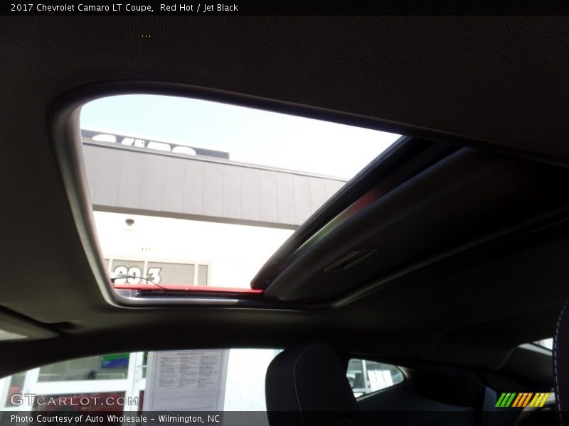 Red Hot / Jet Black 2017 Chevrolet Camaro LT Coupe
