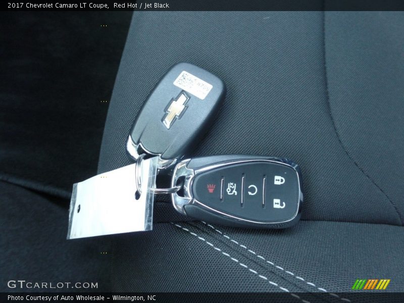 Red Hot / Jet Black 2017 Chevrolet Camaro LT Coupe