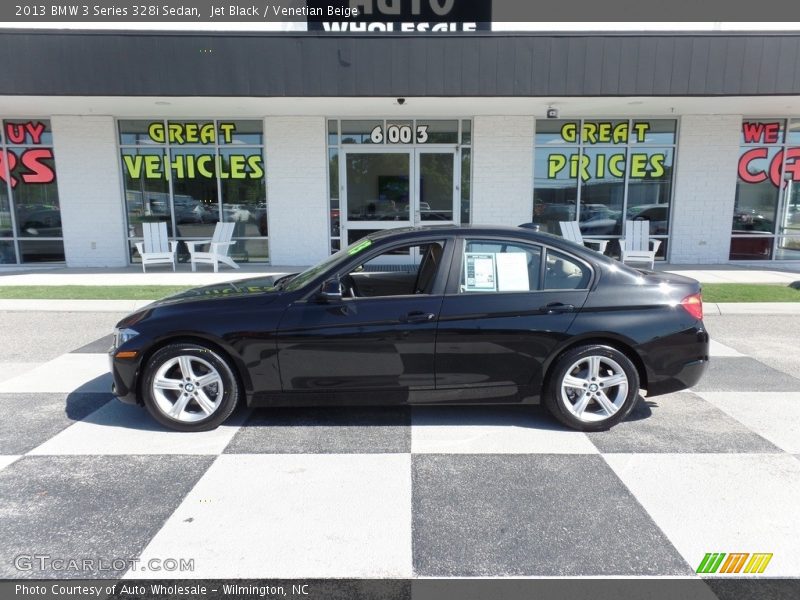 Jet Black / Venetian Beige 2013 BMW 3 Series 328i Sedan