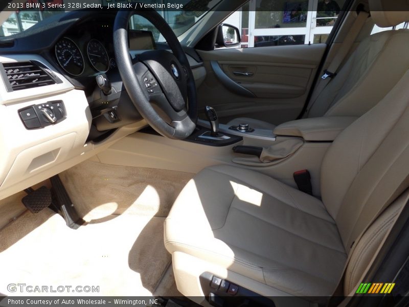 Jet Black / Venetian Beige 2013 BMW 3 Series 328i Sedan