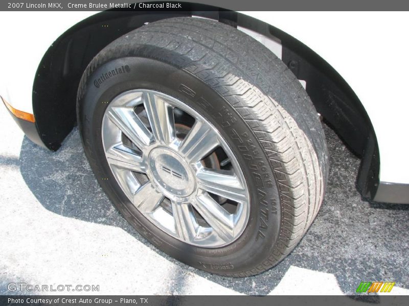 Creme Brulee Metallic / Charcoal Black 2007 Lincoln MKX